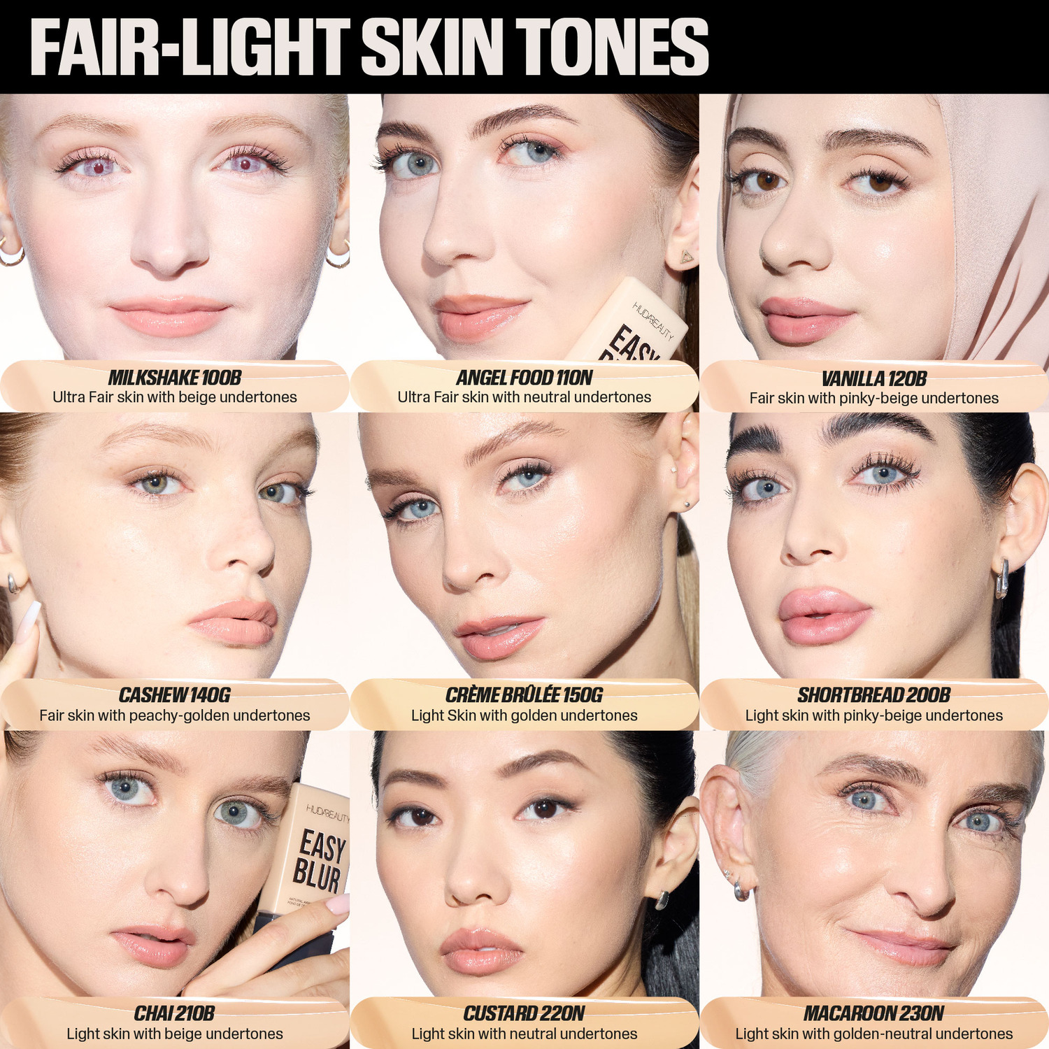 EASY BLUR FOUNDATION (BASE DE MAQUILLAJE PARA ROSTRO)